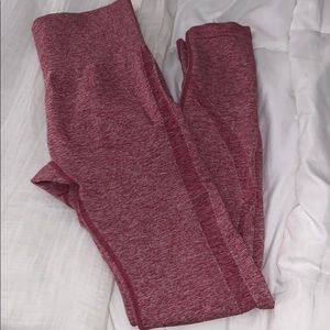 Seamless Pink workout leggings